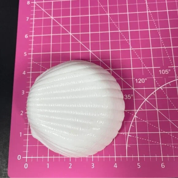 White Milk Glass Seashell Bowl Scallop Clam Shell Dessert 4 Pc Lot Set Vintage - Picture 10 of 10